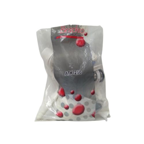 BRACHIO ATK-250 Alat Perlengkapan Kloset Monoblok Single Flush Bulat Set