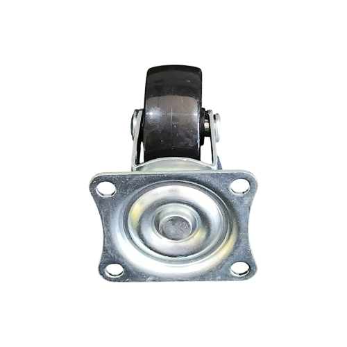 1 1/4 IN / TM Roda Hidup Trolly Non Rem Plat Nylon Hitam Pcs