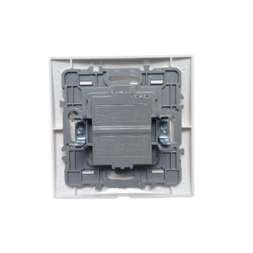 HIMEL CURVO SERIES NG-NEURAY Saklar Tunggal Single Engkel 1 Gang Tanam IB Inbow Putih