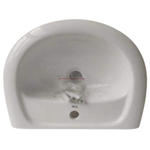 30 CM x 53 CM x 17 CM / VOLK Wastafel Cuci Tangan Kecil Warna Keramik