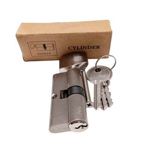 BRABUS Silinder Anak Kunci Pintu Knop Kuping Putar Kecil + 3 Kunci Set