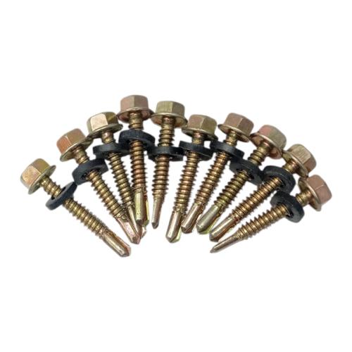 30 MM / TM Roofing Baut Sekrup Atap Baja Ringan Kuning Biji