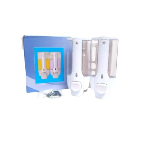 380 ML / COBZ Dispenser Tempat Sabun Dinding Manual 2 Tabung