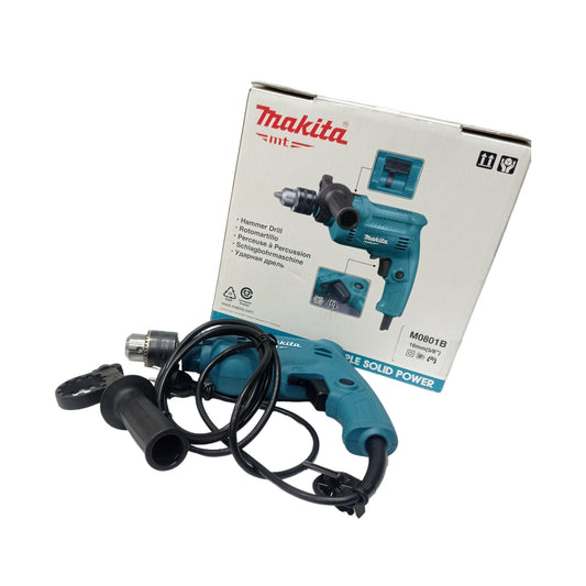 MAKITA M0801B Mesin Bor Tangan Drill 2 Way Kabel Set