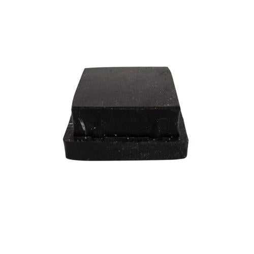 3 CM x 3 CM / TM Karet Pengaman Kaki Rak Besi Hollow Holo Kotak