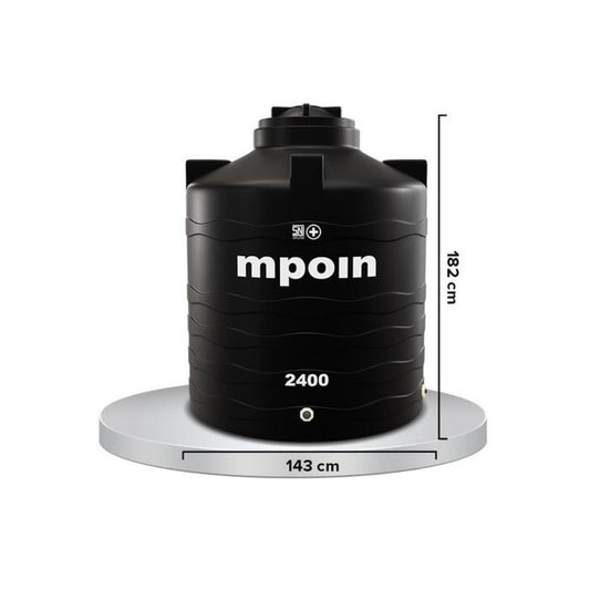 2336 L / M POIN + WAVE W 2400 Water Torrent Tangki Tandon Air PVC Sand Granite + Acc Set