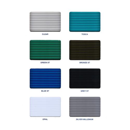 4 MM x 2.1 M x 11.8 M / SOLITE Atap Polykarbonat Rongga Clear Roll