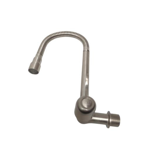 1/2 IN / SKL Kran Angsa Fleksibel Sink BCP Tembok Stainless