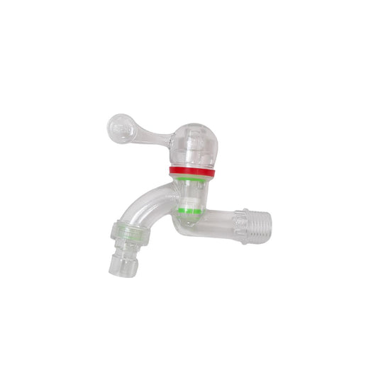 1/2 IN / ISCO Kran Air Tembok Taman Kamar Mandi Plastik Bening PVC