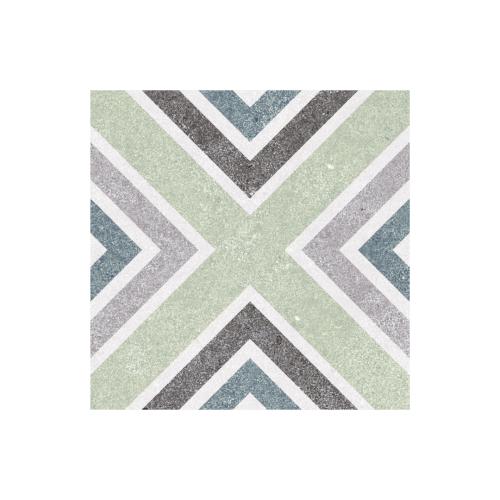 25 CM x 25 CM / ASIA TILE RUDOLF Keramik Lantai Kamar Mandi Matte Green Dus