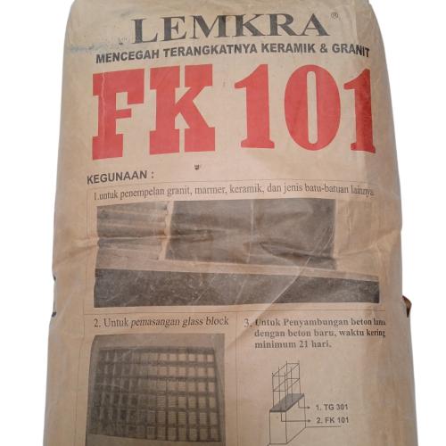 30 KG / LEMKRA FK 101 Semen Perekat Keramik Di Atas Keramik Lantai Sak