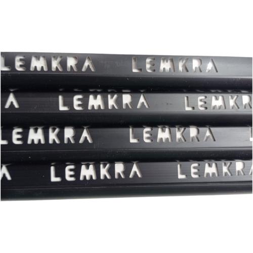240 CM / LEMKRA Tile Trim Lis List Keramik Granit Plastik PVC Hitam Batang
