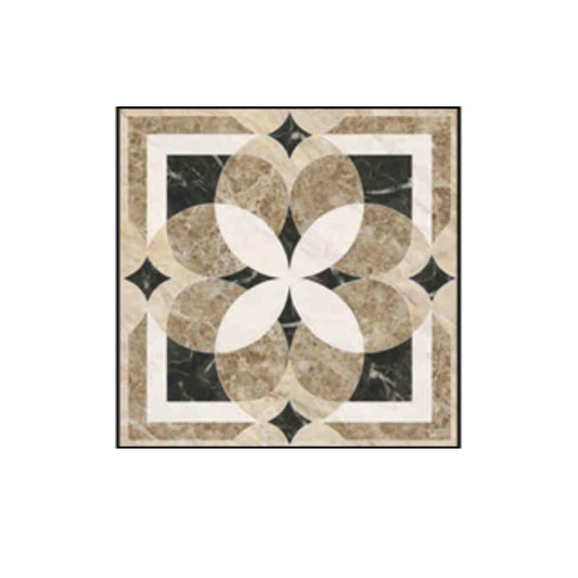 60 CM x 60 CM / SERENITY MOROCCO DECOR Granit Lantai Rumah Glossy Dus