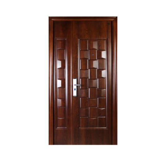 5 CM x 120 CM x 230 CM / FORTRESS PRIME 120.03 MOM & SON Pintu Baja Coklat Set