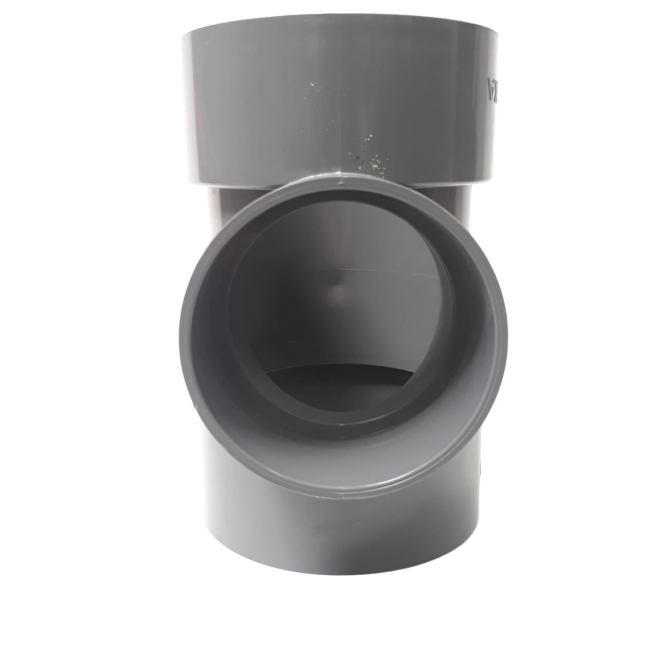 4 IN x 3 IN / RUCIKA AW D-DT Tee Sambungan Fitting Pipa PVC