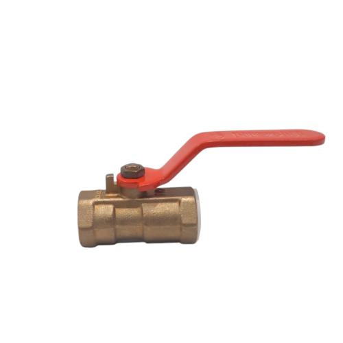 1/2 IN / HIOSHI Stop Kran Drat Dalam Ball Valve Engkol Kuningan