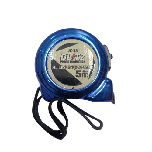 5 M / BLITZ JC-38 Meteran Alat Ukur Tukang Bangunan Measuring Tape