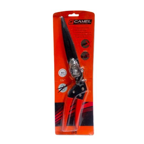 13 IN / CAMEL Gunting Rumput Pagar Taman Kebun 3 Posisi Gagang Karet