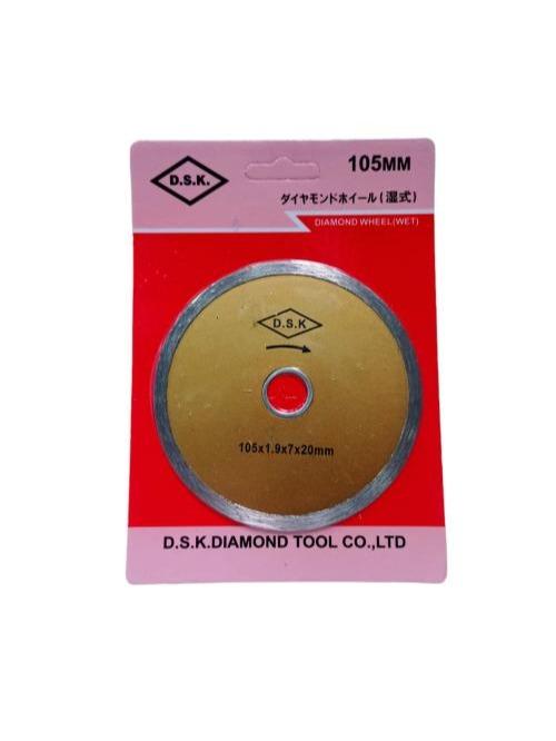 4 IN / D.S.K Wet Mata Gerinda Potong Keramik Diamond Cutting Wheel