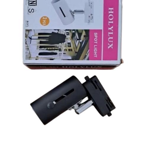 HOLYLUX Kap Lampu Sorot Spot Tracklight Hitam