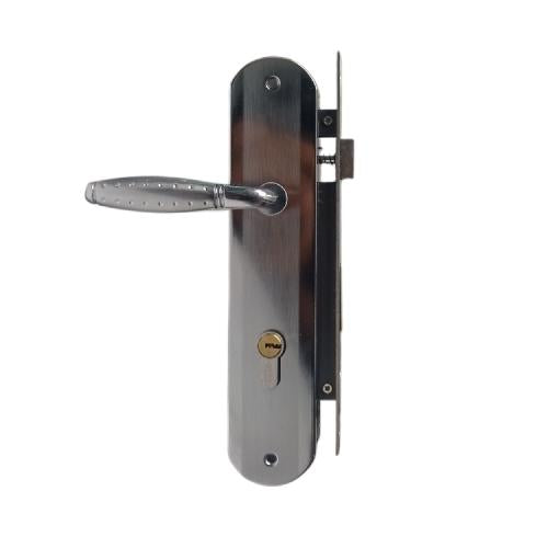 OLIQ L 01 SN / CP Handle Door Lock Tarikan Handle Kunci Pintu Besar Set