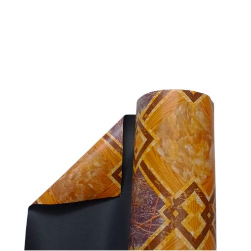 120 CM x 15 M / NANYA CMX 001 001 Karpet Perlak Lantai Meja Vinyl PVC Brown Roll
