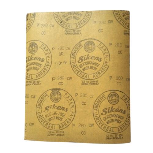 GRIT 280 / SIKENS Amplas Kertas Lembaran Halus Kasar Lembar
