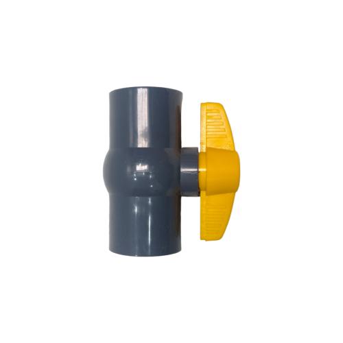 1 1/2 IN / ONDA PVAG Stop Kran Polos Ball Valve Engkol Plastik PVC