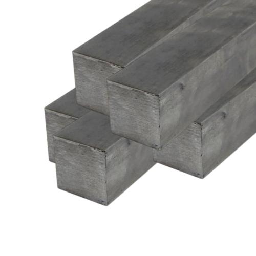 38 MM x 6 M / TM Besi Nako As Kotak Polos Hitam Batang