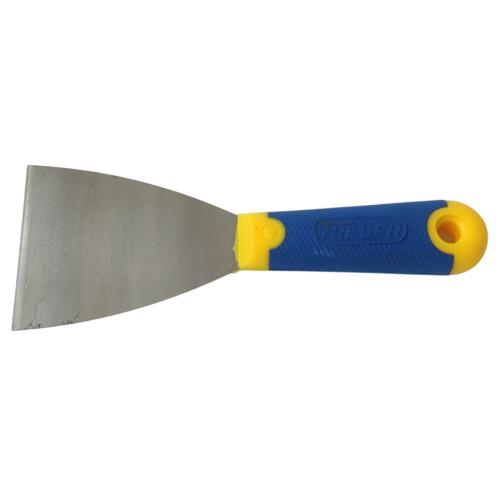 3 INCH / FREDER Sekrap Kape Scrapper Cat Perata Acian Gagang Bahan