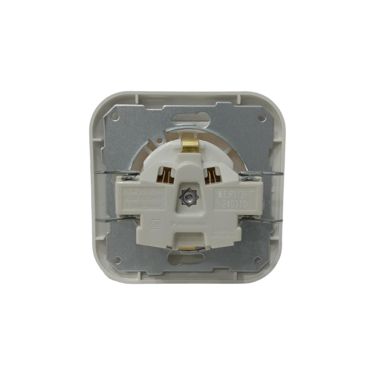 1 LUBANG / PANASONIC Stop Kontak Terminal Arde Tanam IB Inbow Warna