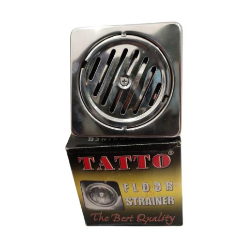 4 IN / TATTO Saringan Got Leher Panjang Floor Drain Stainless