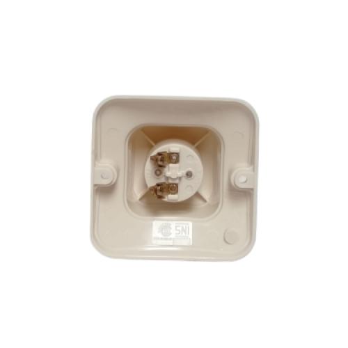 BROCO Fitting Tempat Lampu Plafon Atap Tempel Kotak Kecil Cream