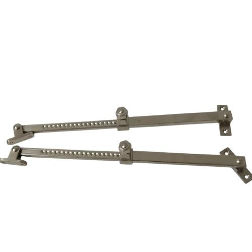 8 IN / DOLPHIN Lamskar Hak Angin Penahan Jendela Stainless Set