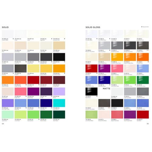 122 CM x 244 CM / TACO SOLID COLOR AA HPL Lembar