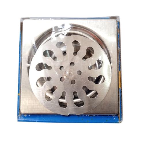 4 IN / FAWI Saringan Got Leher Pendek Floor Drain Stainless
