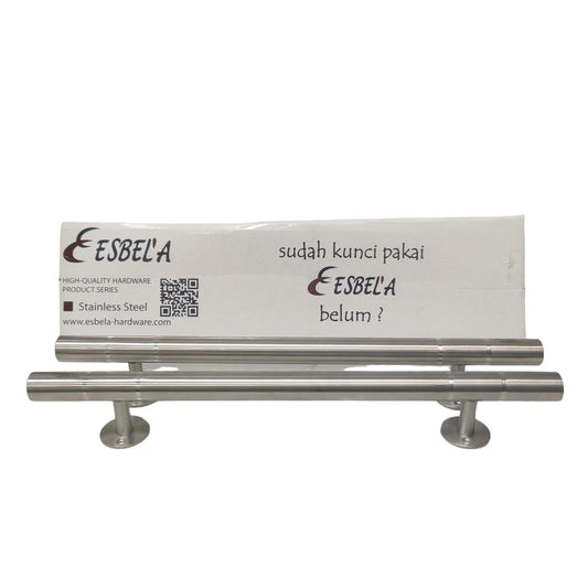 45 CM / ESBELA Tarikan Pegangan Pull Handle Pintu Stainless Silver Set