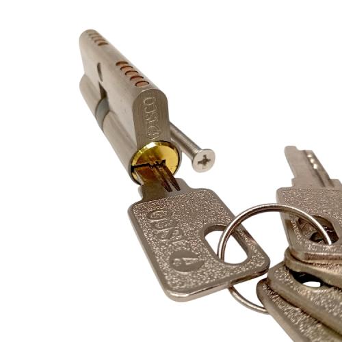 ISCO Silinder Anak Kunci Pintu Cylinder Lock Kecil + 5 Kunci Set