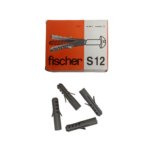 S 12 / GM Angkur Dinding Dudukan Baut Sekrup Tembok PVC Ecer Dus