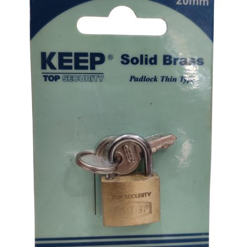 20 MM / KEEP Gembok Pintu Pagar Padlock Anti Maling Leher Pendek