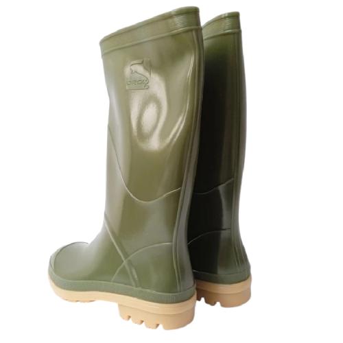 NO 43 / AP ORCA Sepatu Boot Kebun Pabrik Proyek Safety Karet Hijau set