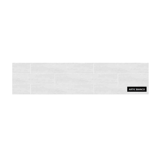 15 CM x 90 CM / SERENITY ARTIC BIANCO Granit Lantai Teras Garasi Matte Dus