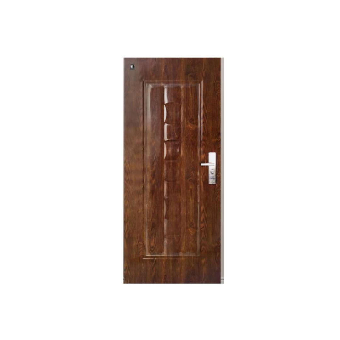 4 CM x 80 CM x 210 CM / FORTRESS URBAN 80.02 SINGLE DOOR Pintu Baja Coklat Set