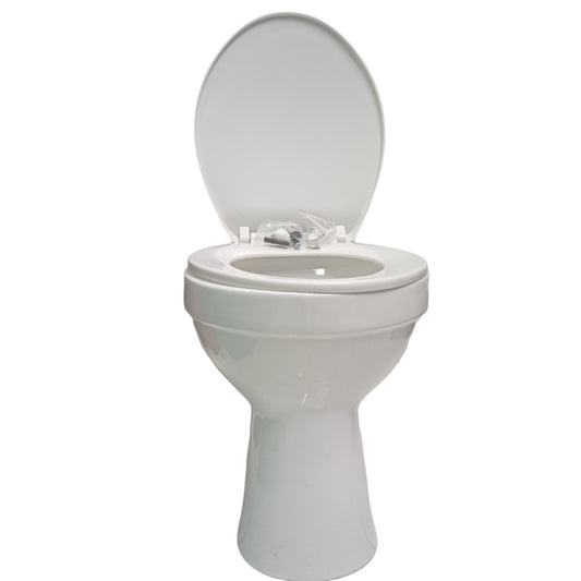 40 CM x 35 CM x 38 CM / VOLK Kloset Duduk Non Tangki Putih Keramik