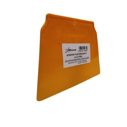 9 INCH / PRIMA Sekrap Daun Kape Scrapper Cat Perata Acian Plastik PVC