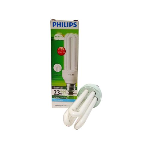 23 WATT / PHILIPS Essentials Lampu Bohlam Jari Tube Putih