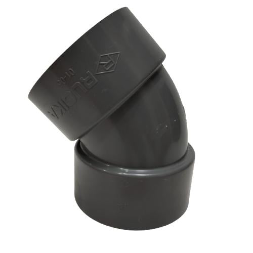 3 INCH / RUCIKA D-45L Elbow Knee Keni 45 Derajat Fitting Pipa PVC
