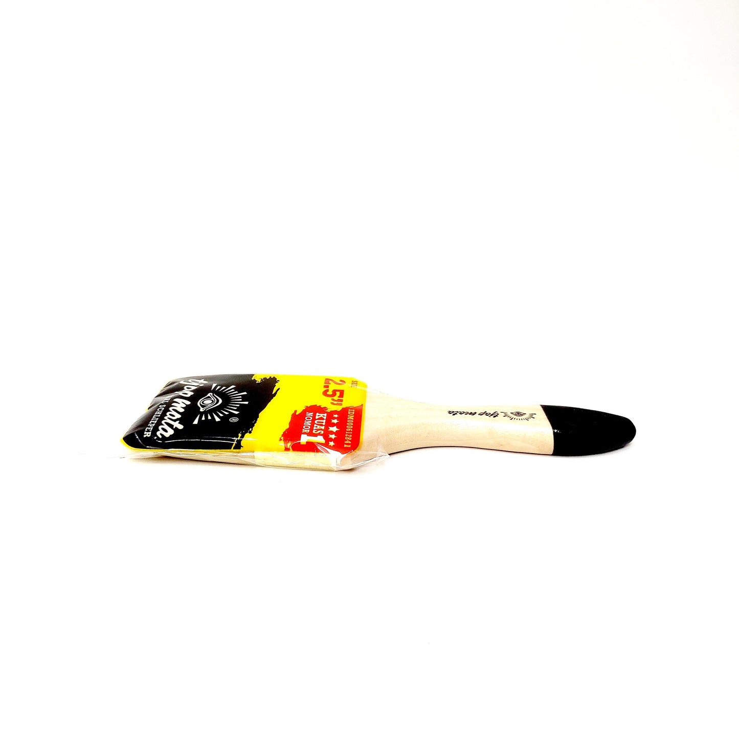 2 1/2 IN / TJAP MATA Kuas Cat Kayu Besi Air Acrylic Paint Brush