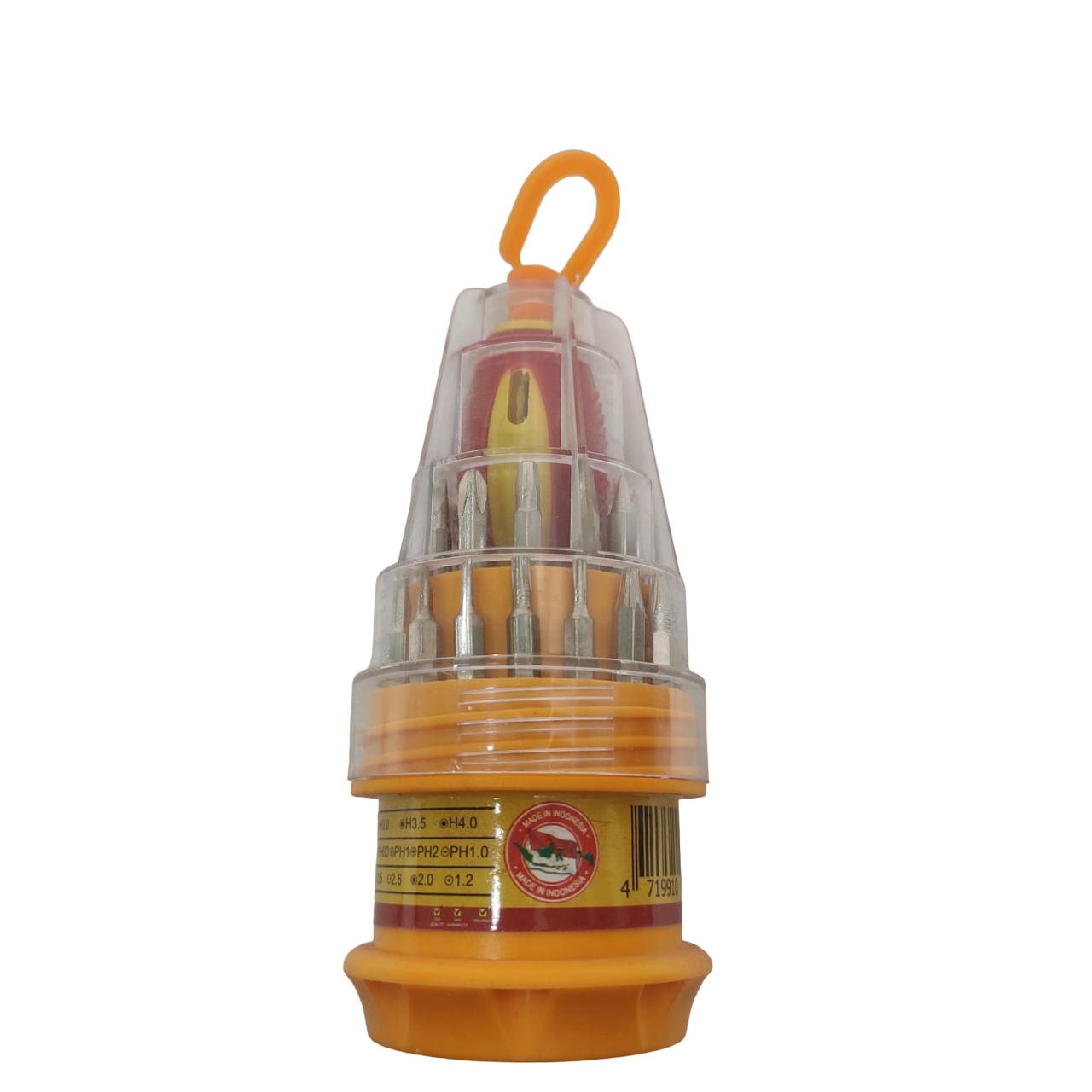 KENMASTER KM-6036 Obeng Reparasi Jam HP Komputer Kacamata 29 Pcs Set