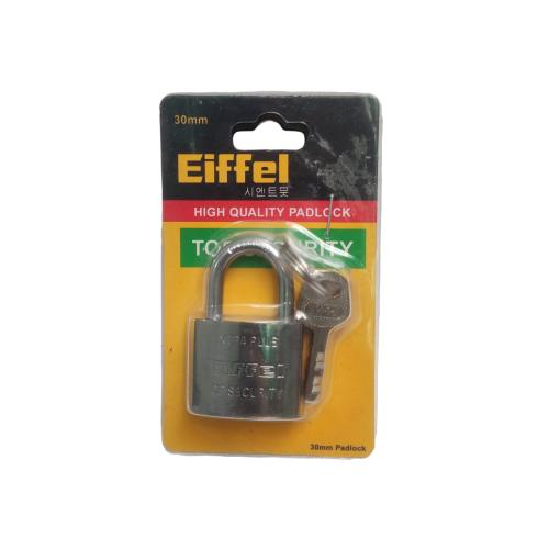 30 MM / EIFFEL 02 Gembok Pintu Pagar Padlock Anti Maling Leher Pendek